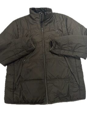 Puma Men's Olive Green Performance Puffer Jacket